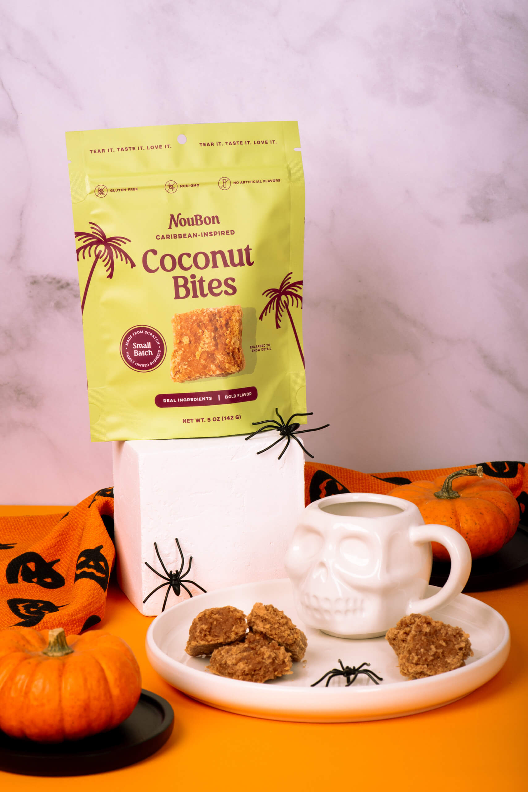 Seasonal CPG photography Halloween Packaged Snacks Social Media Content
